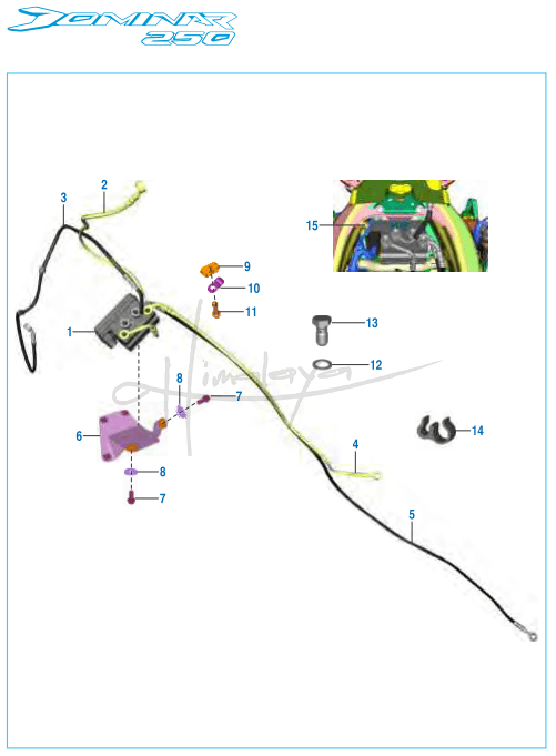 This is an image of Anti-Brake Lock System - Dominar 250