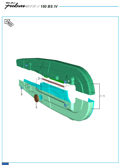 This is an image of Chain Case - Pulsar 150 Neon