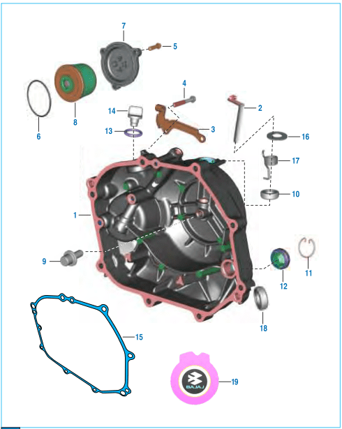 This is an image of Clutch Cover Assembly - Boxer S EU3