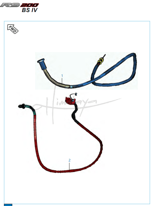 Control Cables - Pulsar RS 200