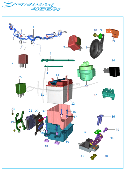 Electrical Equipments - Dominar 400 UG