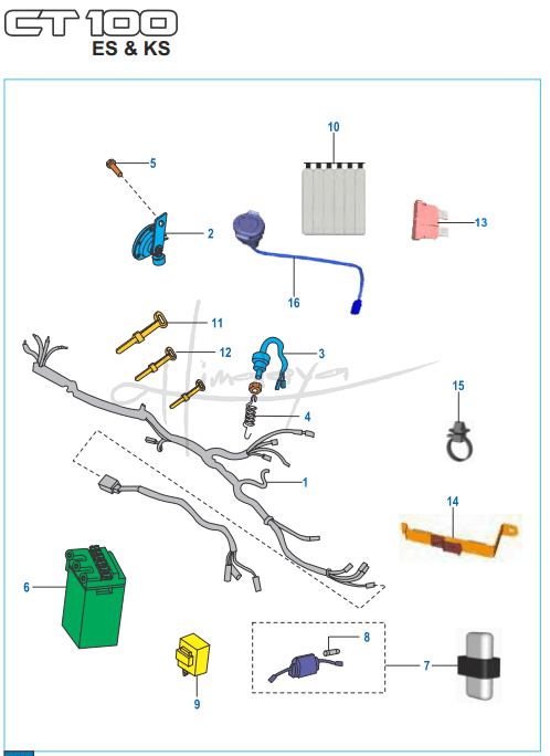 Electrical Equipments - Boxer CT 100 KS/ES