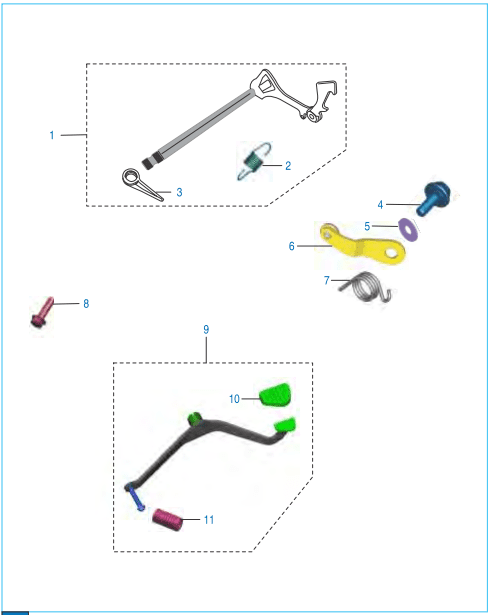 Gear Change Mechanism - Boxer S EU3