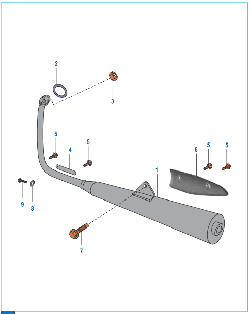 This is an image of Silencer Assembly - Boxer S EU3