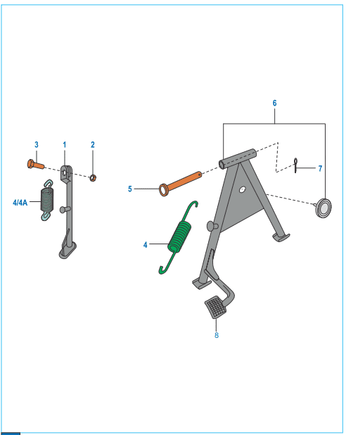 This is an image of Stand Assembly - Boxer S EU3