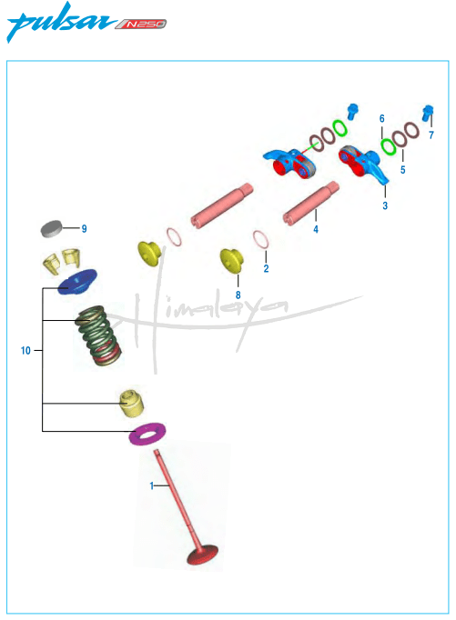 This is an image of Valve - Pulsar N 250