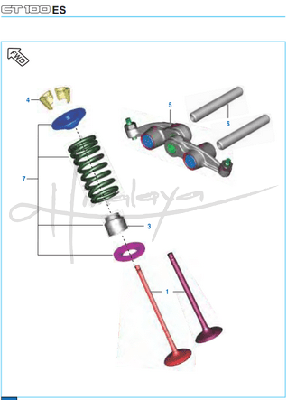 Valve - Boxer CT 100 Alloy