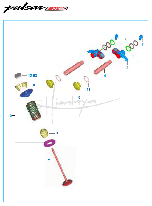 Valve - Pulsar N160 Dual ABS